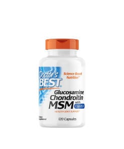Glucosamine Chondroitin MSM with OptiMSM - 120 caps - Eco Supplements CZ