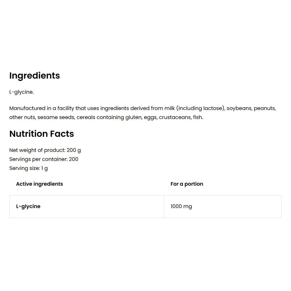 Natural - 200g - Eco Supplements CZ