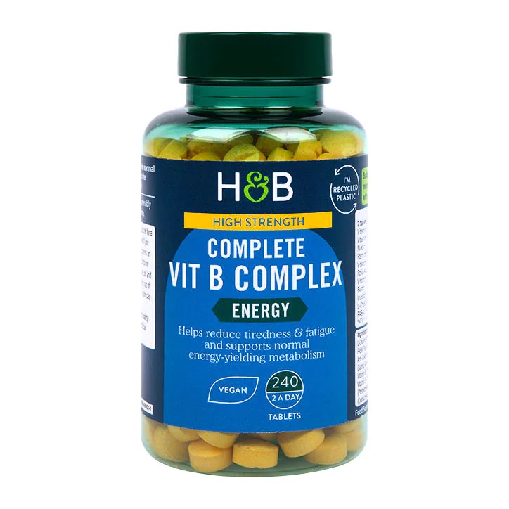 High Strength Complete Vit B Complex - 240 tabs - Eco Supplements CZ