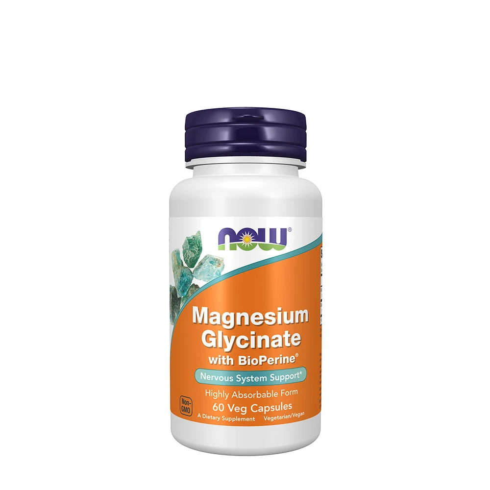 Magnesium Glycinate with BioPerine - 60 vcaps - Eco Supplements CZ