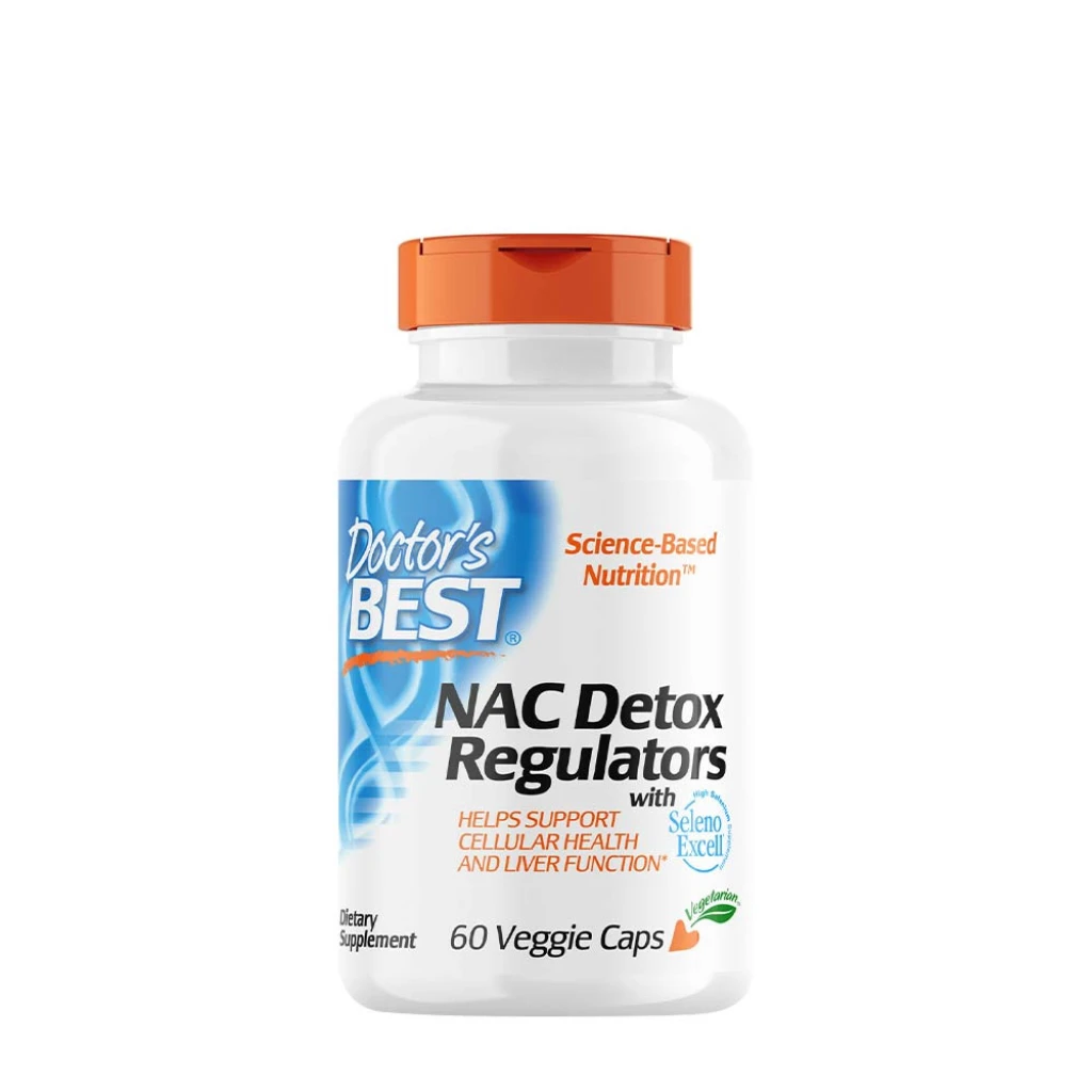 NAC Detox Regulators - 60 vcaps - Eco Supplements CZ