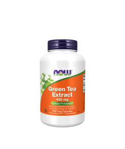 NOW Green Tea Extract 400 mg (250 Veg Capsules) - Eco Supplements CZ