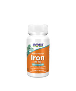 NOW Iron 36 mg Ferrochel(R) (90 Capsules) - Eco Supplements CZ