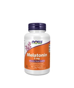NOW Melatonin 5 mg (180 Veg Capsules) - Eco Supplements CZ