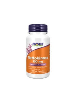 NOW Nattokinase 100 mg (120 Veg Capsules) - Eco Supplements CZ