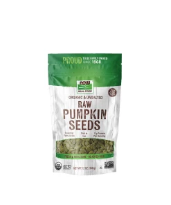 NOW Organic Pumpkin Seeds (340 g) - Eco Supplements CZ