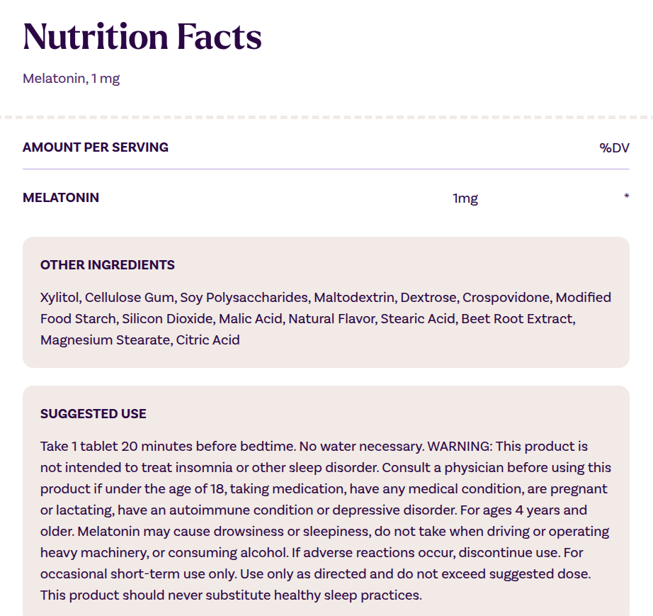 Natrol Melatonin Fast Dissolve 1mg Tablety 90 ks - Obrázek 4