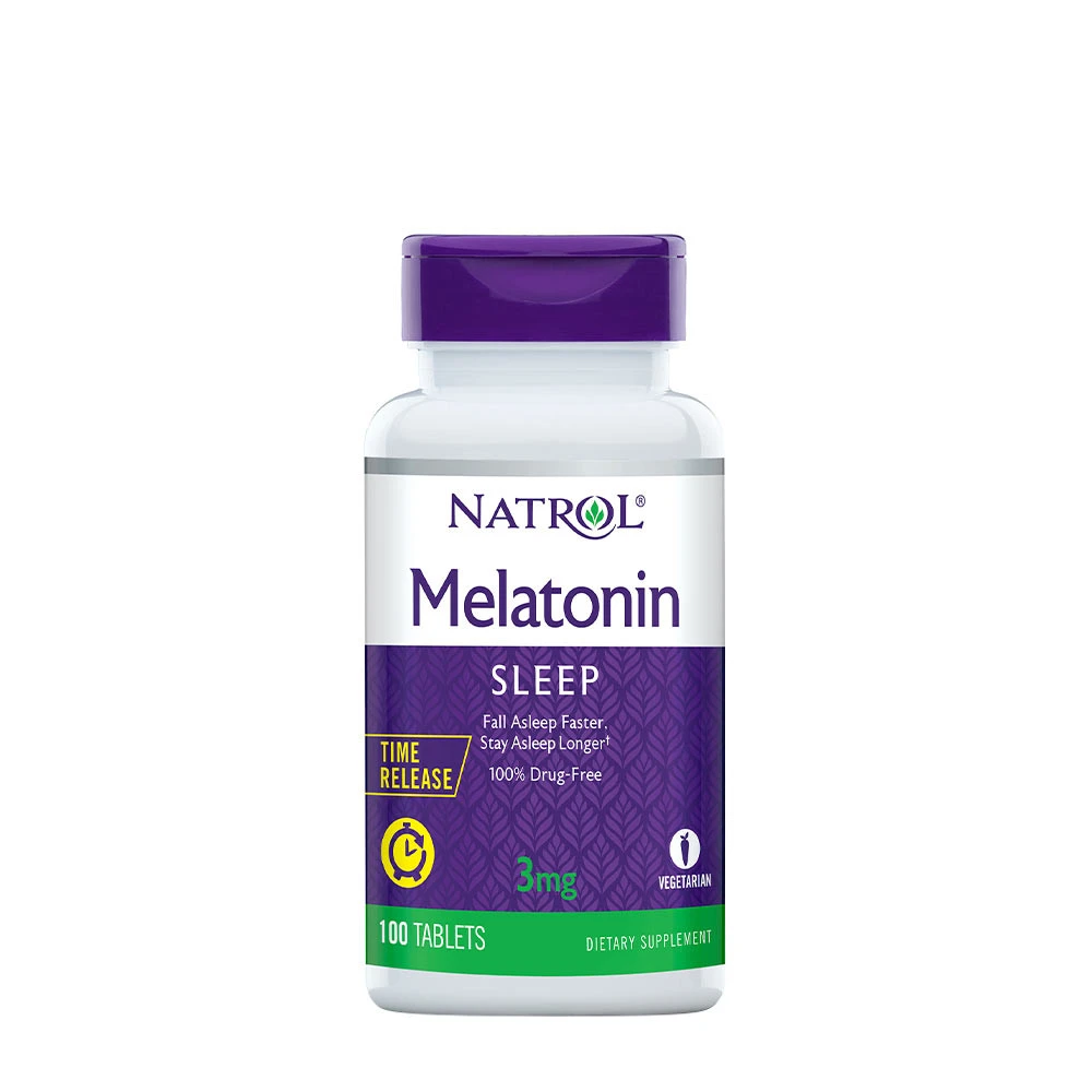 Natrol Melatonin Time Release 3 mg 100 Retardovaných tablet - Obrázek 4