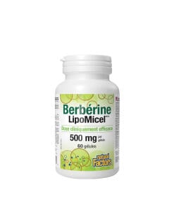 Natural Factors Berberine LipoMicel Matrix (60 Softgels) - Eco Supplements CZ