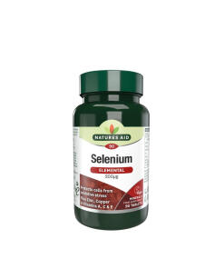 Natures Aid Selenium 200 mcg (90 Tablets) - Eco Supplements CZ