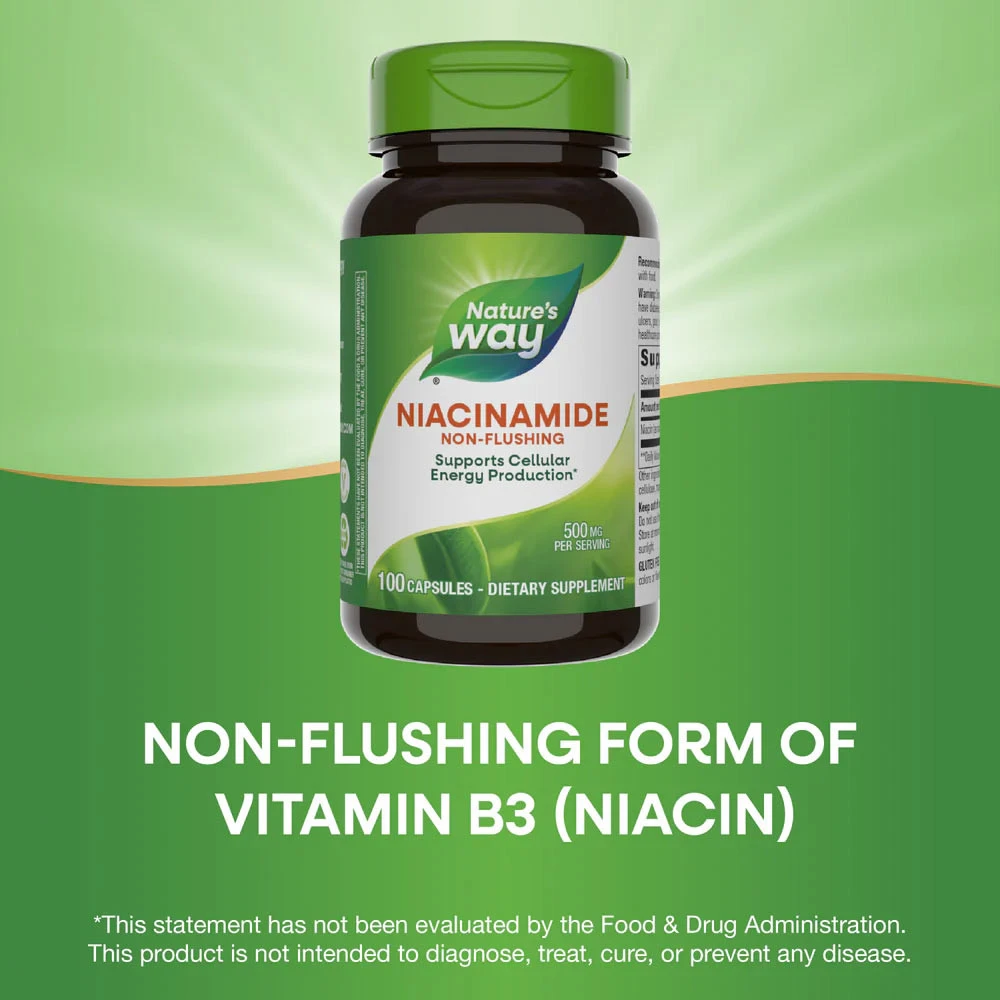 Nature's Way Niacinamide 100 Kapsle - Obrázek 7