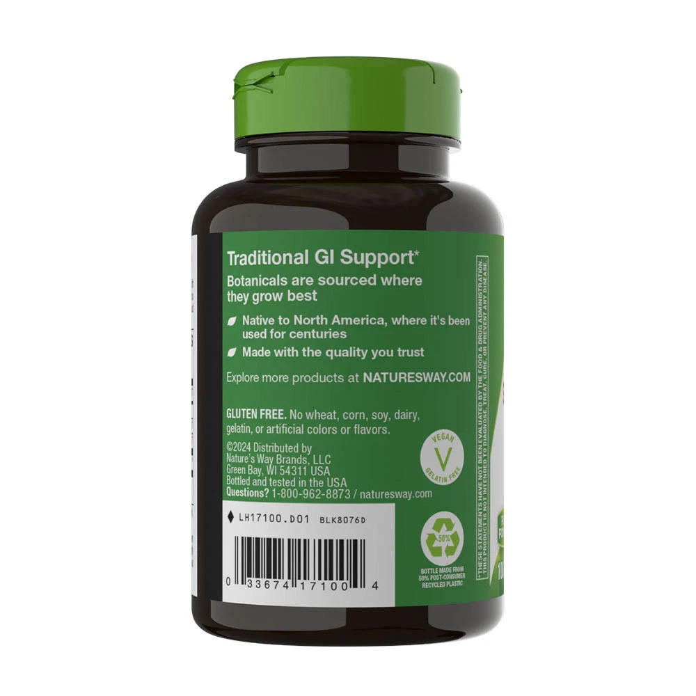 Nature's Way Slippery Elm Kůra 100 Kapsle - Obrázek 5