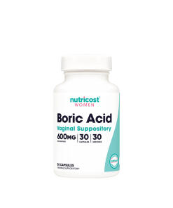Nutricost Boric Acid Capsules (30 Capsules) - Eco Supplements CZ