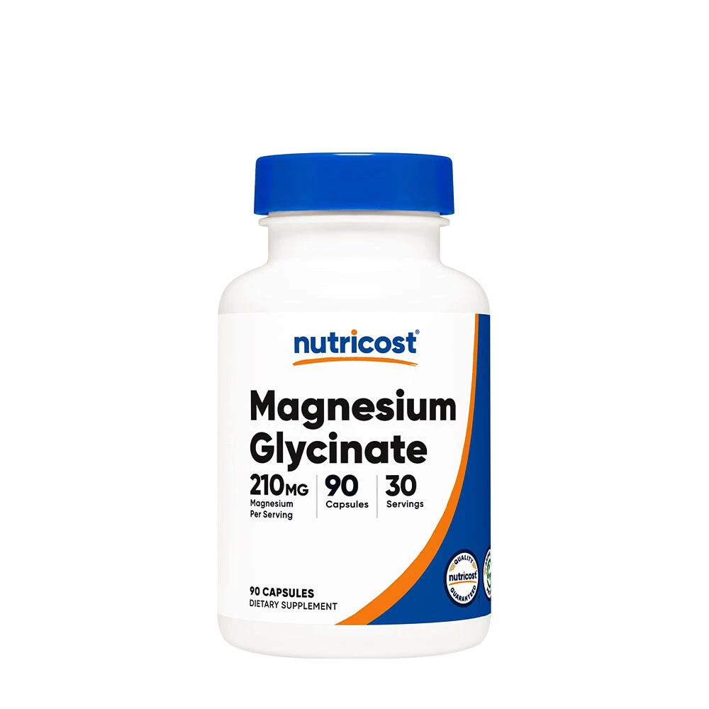 Nutricost Magnesium Glycinate 210 mg (90 Capsules) - Eco Supplements CZ