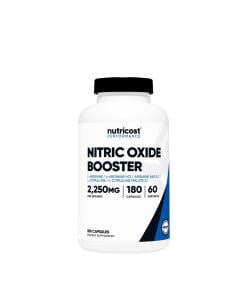 Nutricost Nitric Oxide Booster 750 mg (180 Capsules) - Eco Supplements CZ