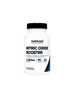 Nutricost Nitric Oxide Booster 750 mg (90 Capsules) - Eco Supplements CZ