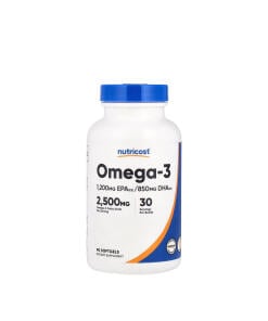 Nutricost Omega-3 2500 mg (90 Softgels) - Eco Supplements CZ