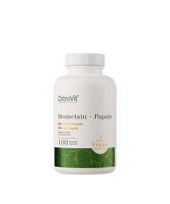 Ostrovit Bromelain + Papain 100% Vege (100 Capsules) - Eco Supplements CZ