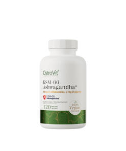 Ostrovit KSM-66 Ashwagandha® Vege (120 Capsules) - Eco Supplements CZ