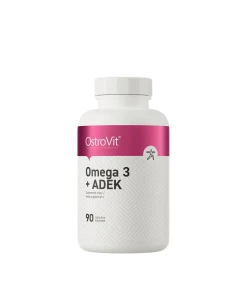 Ostrovit Omega 3 + ADEK  (90 Capsules) - Eco Supplements CZ