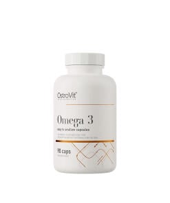 Ostrovit Omega 3 Easy To Swallow (90 Capsules) - Eco Supplements CZ