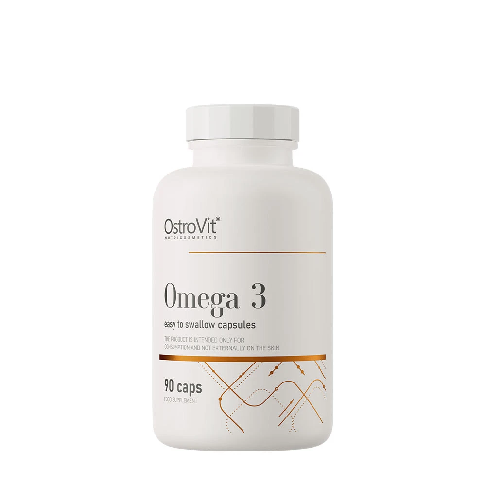 Ostrovit Omega 3 Easy To Swallow (90 Capsules) - Eco Supplements CZ