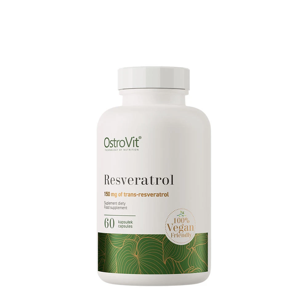 Ostrovit Resveratrol VEGE (60 Veg Capsules) - Eco Supplements CZ
