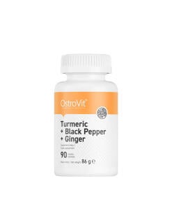 Ostrovit Turmeric + Black Pepper + Ginger (90 Tablets) - Eco Supplements CZ
