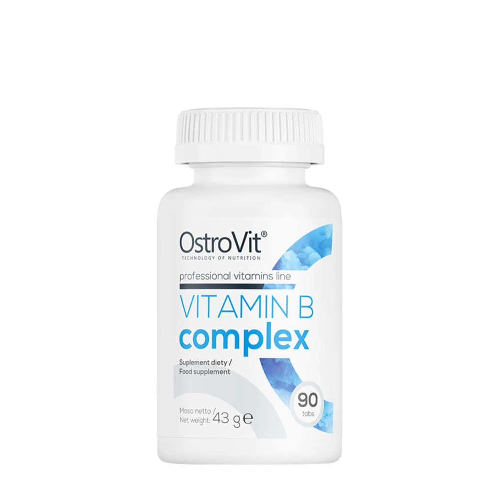 Ostrovit Vitamin B Complex (90 Tablets) - Eco Supplements CZ