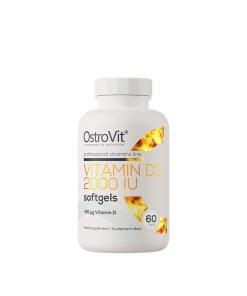 Ostrovit Vitamin D3 2000 IU (60 Softgels) - Eco Supplements CZ
