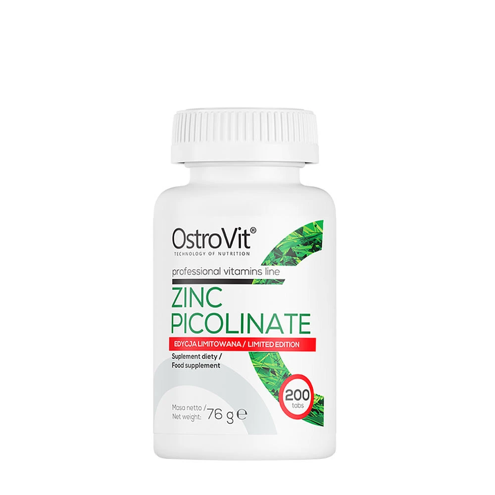 Ostrovit Zinc Picolinate LIMITED EDITION (200 Tablets) - Eco Supplements CZ