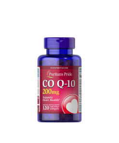 Puritans Pride CO Q-10 200 mg (120 Softgels) - Eco Supplements CZ