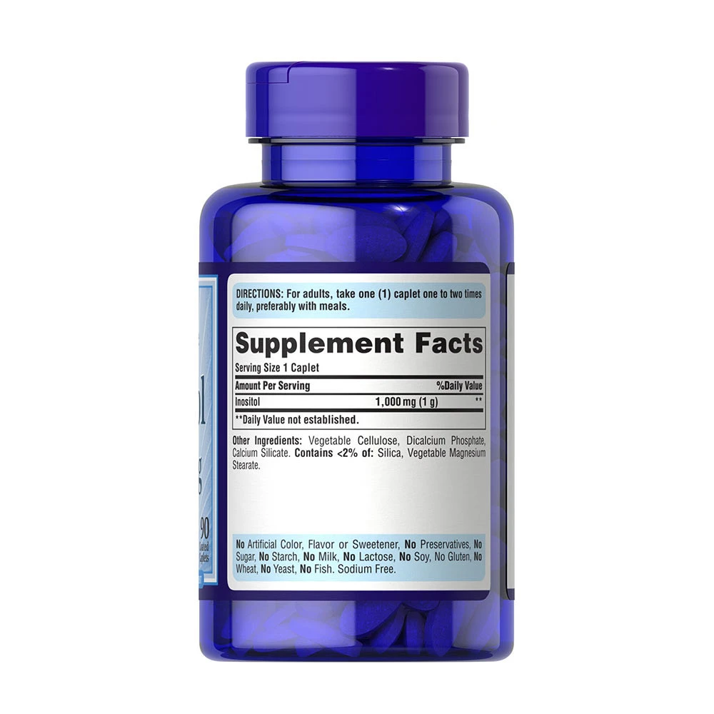Puritan's Pride Inositol 1000 mg Tablety 90 ks - Obrázek 2