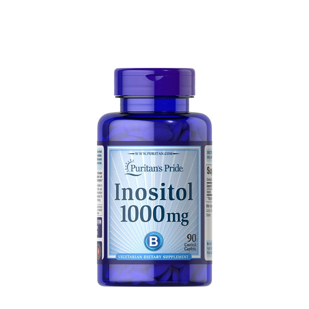 Puritans Pride Inositol 1000 mg (90 Caplets) - Eco Supplements CZ
