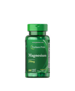 Puritan's Pride Magnesium 250 mg (100 Caplets) - Eco Supplements CZ