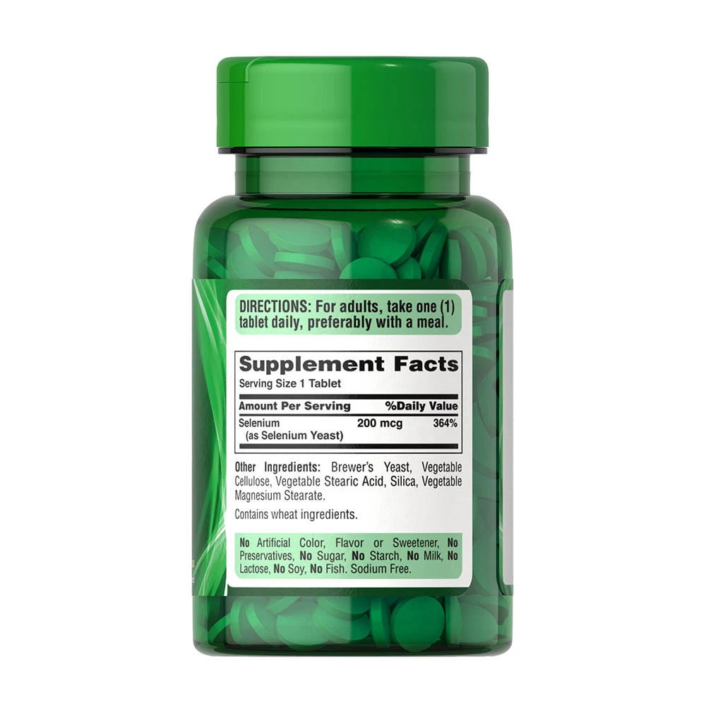 Puritan's Pride Selenium 200 mcg 100 Tablet - Obrázek 6