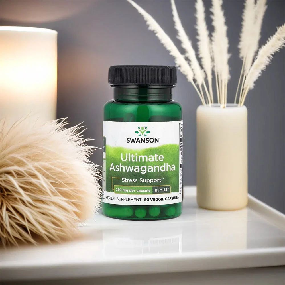 Swanson Ashwagandha KSM-66 250mg 60 Kapsle - Obrázek 7