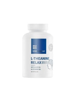 USA medical L-Theanine Relax (60 Capsules) - Eco Supplements CZ