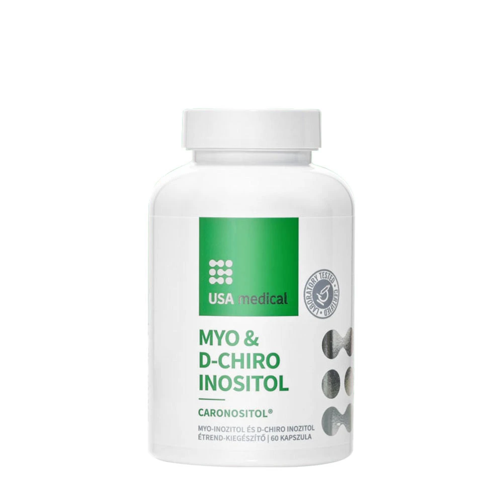 USA medical Myo & D-Chiro Inositol (60 Capsules) - Eco Supplements CZ