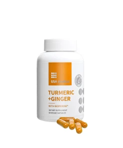 USA medical Turmeric+Ginger (60 Capsules) - Eco Supplements CZ