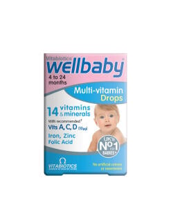Vitabiotics Wellbaby Multi-vitamin Drops (30 ml) - Eco Supplements CZ