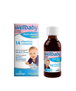 Vitabiotics Wellbaby Multi-vitamin Liquid (150 ml) - Eco Supplements CZ