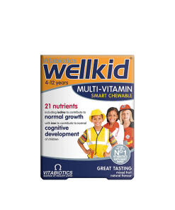 Vitabiotics Wellkid Chewable Tablets (30 Tablets) - Eco Supplements CZ