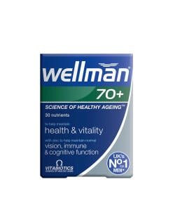 Vitabiotics Wellman 70+ (30 Tablets) - Eco Supplements CZ