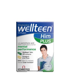 Vitabiotics Wellteen Him Plus (56 Tablets) - Eco Supplements CZ