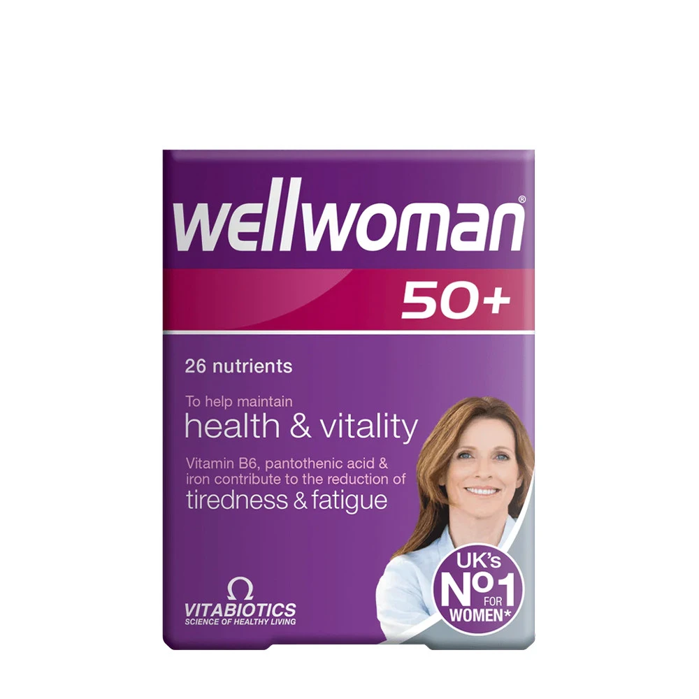 Vitabiotics Wellwoman 50+ (30 Tablets) - Eco Supplements CZ