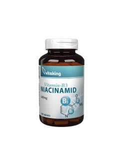Vitaking B3 Niacinamid 500 mg (100 Tablets) - Eco Supplements CZ