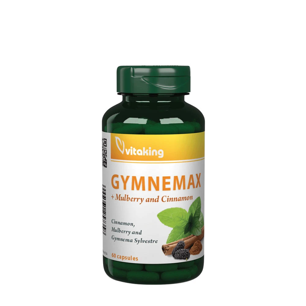 Vitaking Gymnemax + Mulberry and Cinnamon 750 mg (60 Capsules) - Eco Supplements CZ