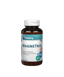 Vitaking MagneTrio D3+K2+ Magnsium bisglycinate (80 Capsules) - Eco Supplements CZ