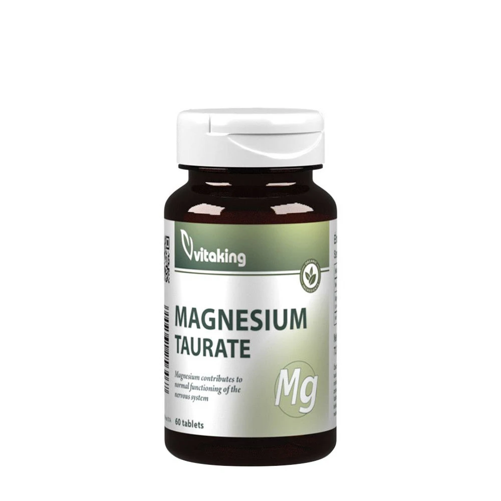 Vitaking Magnesium Taurate 100 mg (60 Tablets) - Eco Supplements CZ